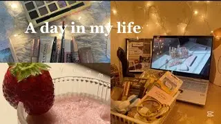  A day in my life / What i bought / strawberry shake🍓🥤