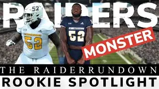 Raiders sign MONSTER rookie Lineman