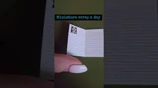 #miniature #makeitmini #journaling #junkjournaling #junkjournalinspiration #scrapaday #squareaday