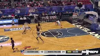 Victory Christian hits buzzer-beater in 4OT thriller to defeat North Tampa | Florida 1A semifinal 🏀