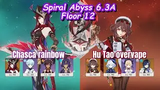 😱 INSANE Solo Chasca Vs. Floor 12 💪🏼 | Spiral Abyss 6.3A | Genshin Impact
