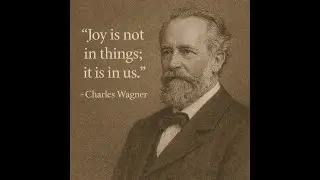Why &ldquo;More&rdquo; Won&rsquo;t Bring Joy &mdash; Charles Wagner&rsquo;s Truth About Inner Happiness