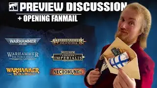 LIVE: NEW WARHAMMER REVEALS // Reaction, Discussion feat. @Theinrich  and opening Fanmail