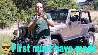 The first jeep mods you need: first $150 I'd spend