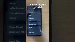 ios 16.7.12 on iphone X. Is it good? whats new? #iphoneupdates #shorts #iphonex #ios