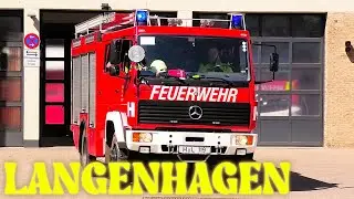 [ANRÜCKENDE FFLER + BAUSTELLENCHAOS] Alarm FF Langenhagen mit dem HTLF #MontisEinsatzfahrten