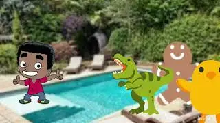 Pineapple Gets 10th Place on Swimming Race/Grounded
