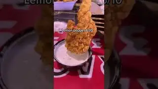 Впервые пробую Wingstop #шорты #еда #крылышки