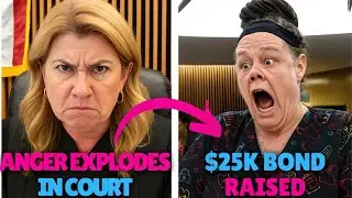 Shocking Courtroom Meltdown | Judge Furious as Bond Raised to $25K