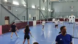 16 Jan 2026 | Rachel-Mhavz vs. Liza-Mic | #Queuing #QPALS #Badminton #DohaQatar 