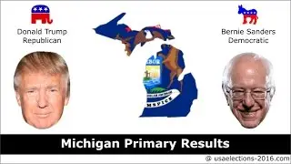 Michigan Primary Result 2016 : US Election 2016