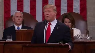 Trump pushes unity, border wall in State of the Union address