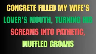 CONCRETE FILLED MY WIFE&rsquo;S LOVER&rsquo;S MOUTH, MUFFLING HIS SCREAM