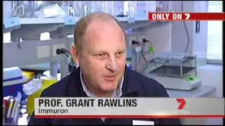 Immuron's answer to the 'New Epidemic of the 21st Century' as seen on Channel 7 News 15Apr11