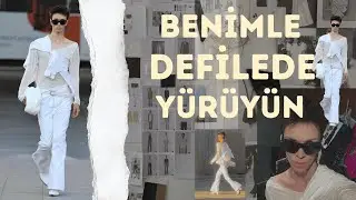 BENİMLE DEFİLEDE YÜRÜYÜN! MODEL OLMAK!  #runway #catwalk #modelling #backstage #fashion #vlog