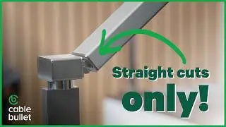 Install Your Stair Handrail With Straight Cuts Only! | Venture Series Handrail Hinge
