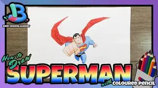 How to Draw Superman 🦸 | Easy Step by Step for Beginners | Drawing Tutorial | Ep. 333
