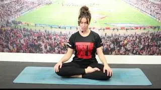 Turn Up Tone Up Yoga warm up with Jess
