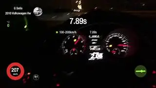 Fastest VW Golf MK6 GTI STOCK K04-064 + Meth + Dragy 100-200
