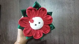 PESO DE PORTA feito com um potinho velho e fuxicos 😍*passo-a-passo*#tudoviraartesanato