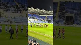 Pre kick off #readingfc v #exetercity #tuesdaynightfootball