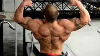 Piotr Piechowiak trening klaty 3,5 tyg.do M.Polski 2014 Kielce