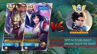 GLOBAL MIYA + GLOBAL FRANCO BEST DUO!! ENEMIES GOT DESTROYED!!(must watch)