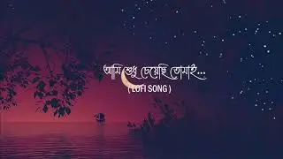 “তোর নামেই মন” নীরব রাতে চাঁদটা জাগে,তোর কথা মনে পড়ে, bangla lofi song lyrics 