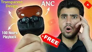 YouTube Gifted Me Free Earbuds 😲 Boat Nirvana Crystl ⚡ Transparent Design 🔥 100 Hours Playtime ⚡ ||