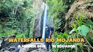 Hiking Waterfalls Rio Mojanda Ecuador | Hidden Gem | Natural thermal waters