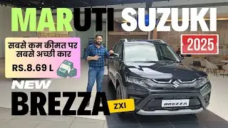 Brezza ZXi 2025 🔥 | Features, Mileage, Safety & Comfort Full Review in Hindi