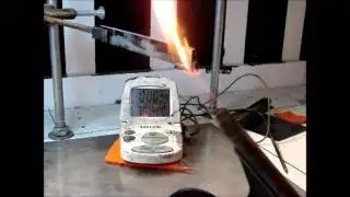MAX FRE and STRYK 3141-FRE AB UL94 HB BURN TEST.wmv