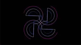 Euler Visual Synthesizer: Circle + Square (Inspired by Frank Lloyd Wright)