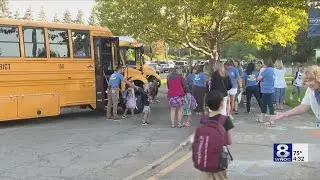 Webster's first school day: Excitement and new policies