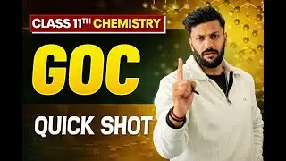General Organic Chemistry (GOC) | Aromaticity Explained | Class 11 Chemistry | Quick Shot