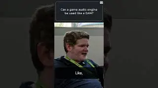 Can a game engine be used like a DAW?