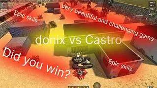 💥donix vs Castro 💥[TANKI ONLINE] [STATION] [ХР ВР] - Epic Skills #4