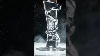 A Magical Transformation Silver heel 👠 ASMR #ai #satisfying #viral #relax