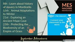 Upcoming Virtual Field Trips with Skype in the Classroom| Virtual World Tour