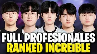 &iexcl;HISTORICA! | RANKED CON 10 PROFESIONALES EN EL BOOTCAMP DE KOREA | DEFT, ONER, ZEUS Y M&Aacute;S!