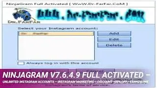 NinjaGram v7.6.4.9 Full Activated – Unlimited Instagram Accounts – Instagram Marketing – Discount 1…