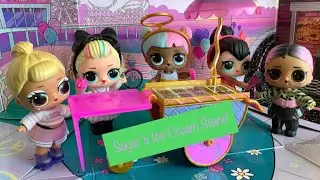 Sugar&rsquo;s Ice Cream Stand | LOL Surprise Story Jet Set QT 80&rsquo;s BB Cheer Sis Spice Sugar