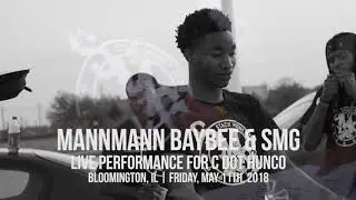 ManMan Baybee & SMG LIVE performance at the Cdot Huncho Concert Bloomington,IL