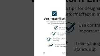 The Von Restorff Effect
