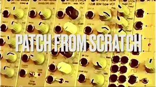 How to create a sequence using LFOs (modular synth tutorial)