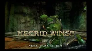 Soul Calibur II (Gamecube) &mdash; Yoshimitsu vs Necrid II