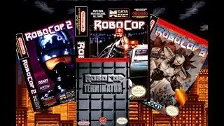 Robocop Trilogy + Robocop vs Terminator (NES) - Gameplay