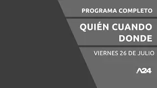LOAN: BENÍTEZ, EL SOSPECHOSO AL QUE TODOS APUNTAN #QuiénCuándoDónde PROGRAMA COMPLETO 26/07/24