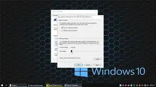 Cara enable/disable System Protection (untuk membuat System Restore Point) di Windows 7,8,10,11.