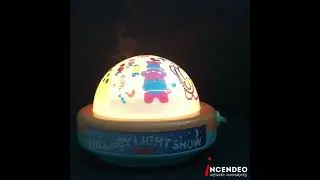 Vintage TOMY Lullaby Night Light Toy (1987)